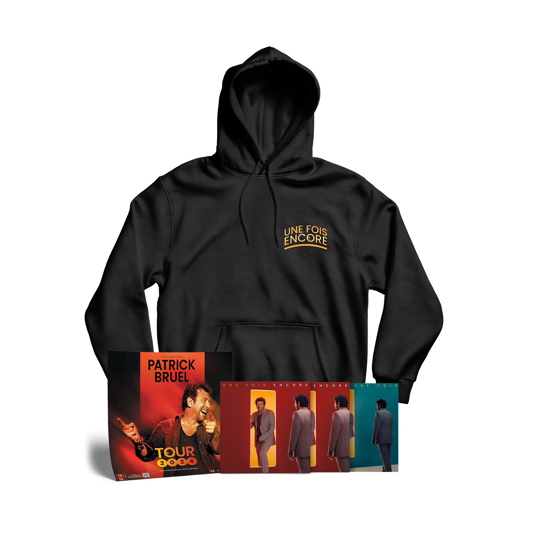 PACK "UNE FOIS ENCORE" : RÉEDITION + HOODIE + POSTER
