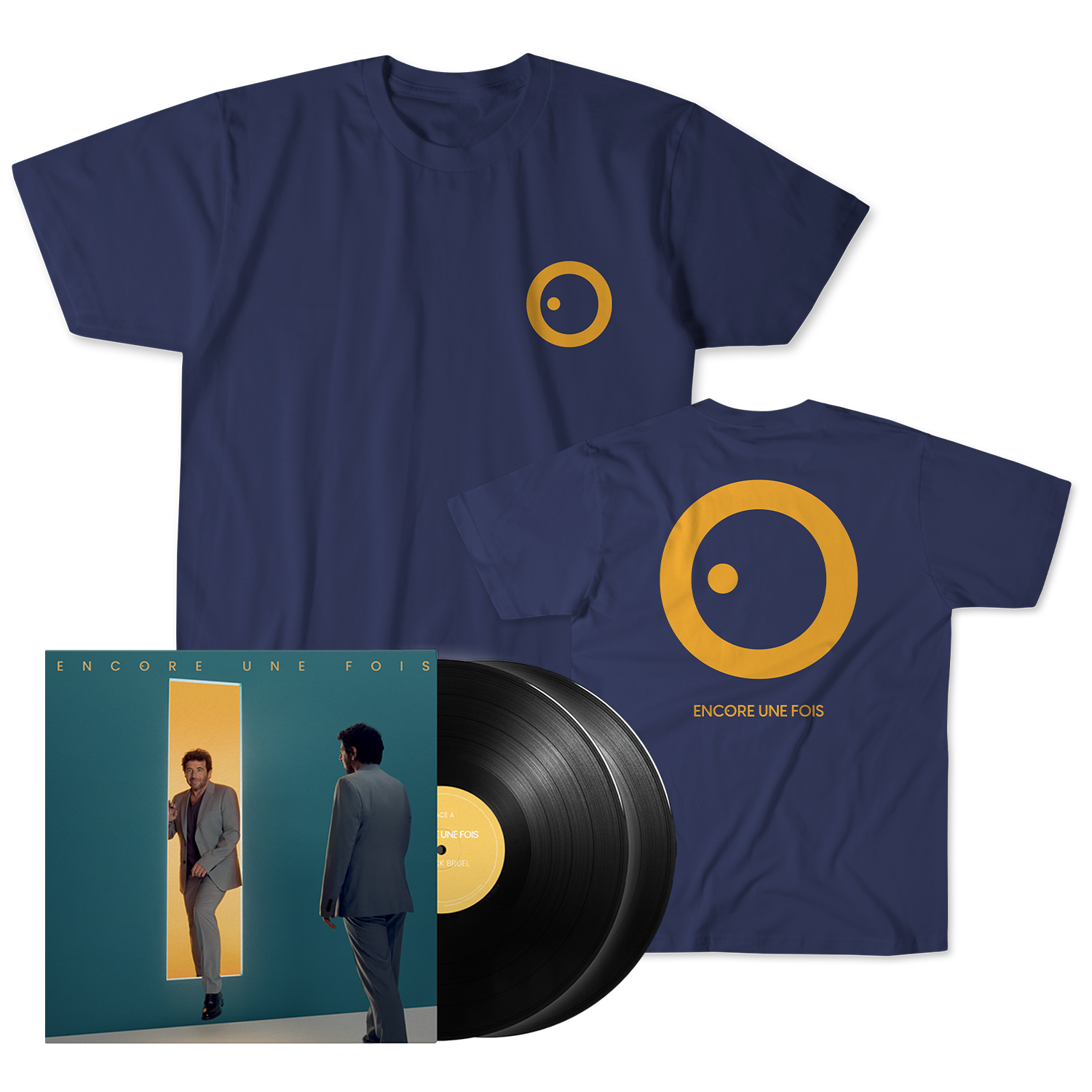 PACK T-SHIRT + VINYLE « ENCORE UNE FOIS »
